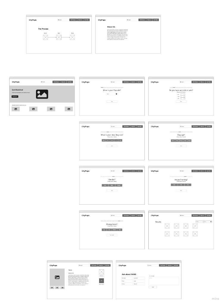 Wireframes to Figma