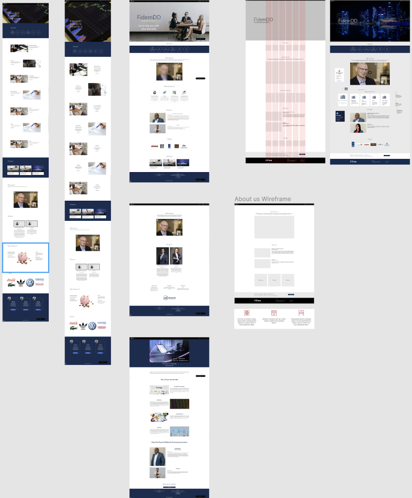 Usability test session