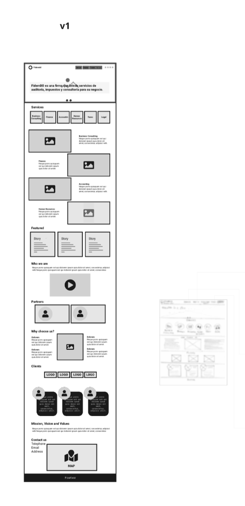 Wireframe v1