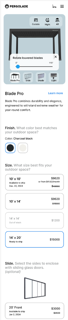 Mobile designed natively, not shrunk